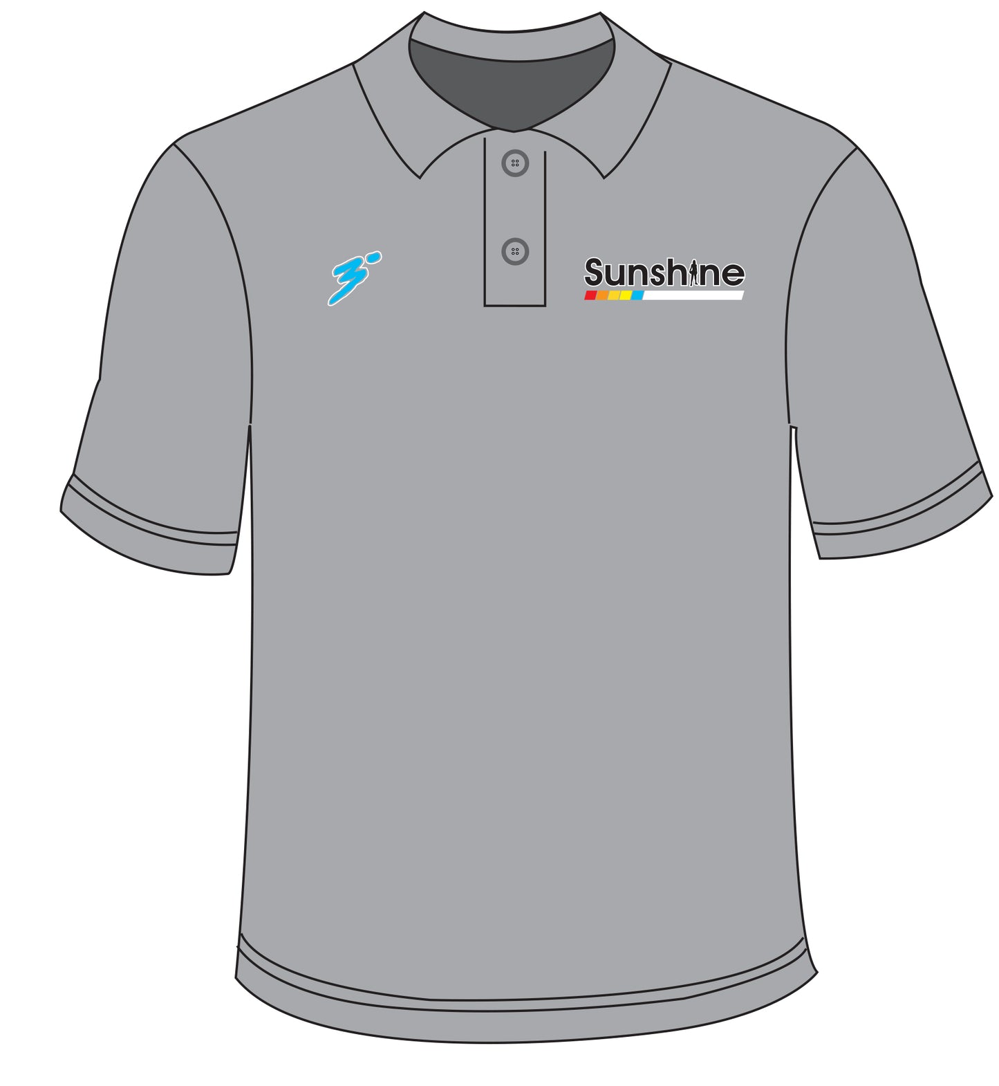 Gray Sunshine Polo 2024