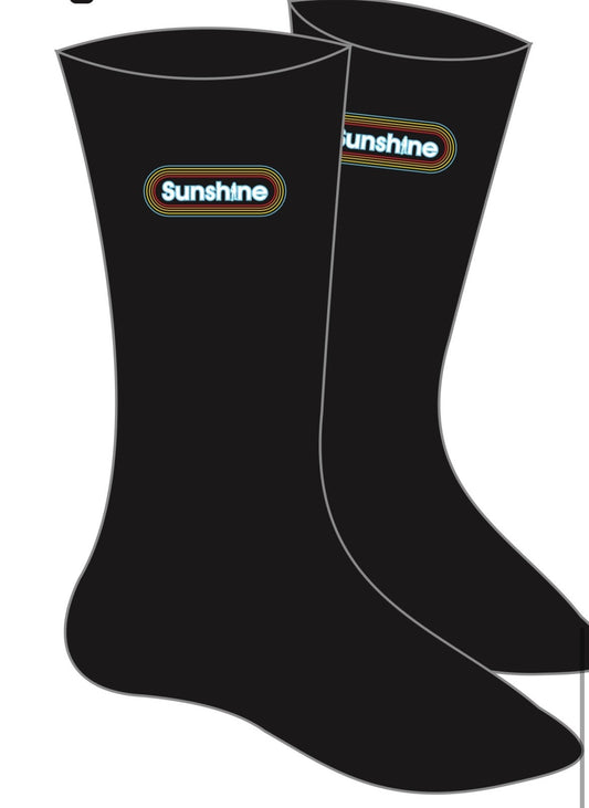 Black Team Socks 2023