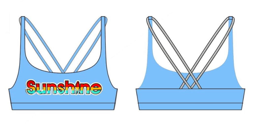Sunshine REVLY HYBRID TOP - Sunshine BLUE