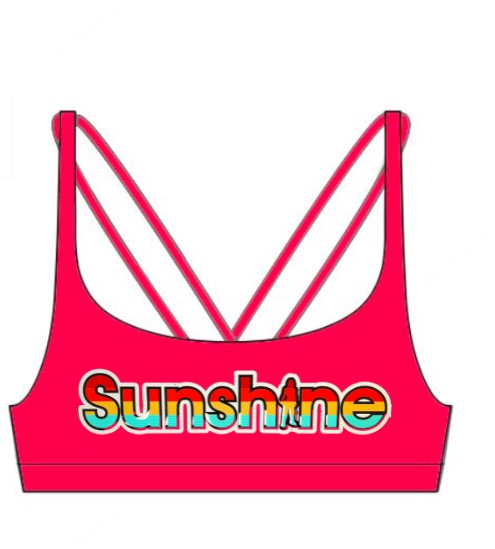 Sunshine REVLY HYBRID TOP - RED