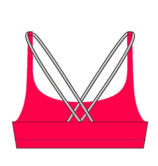 Sunshine REVLY HYBRID TOP - RED