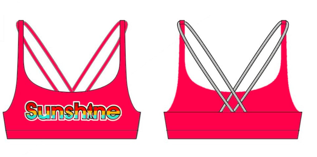 Sunshine REVLY HYBRID TOP - RED