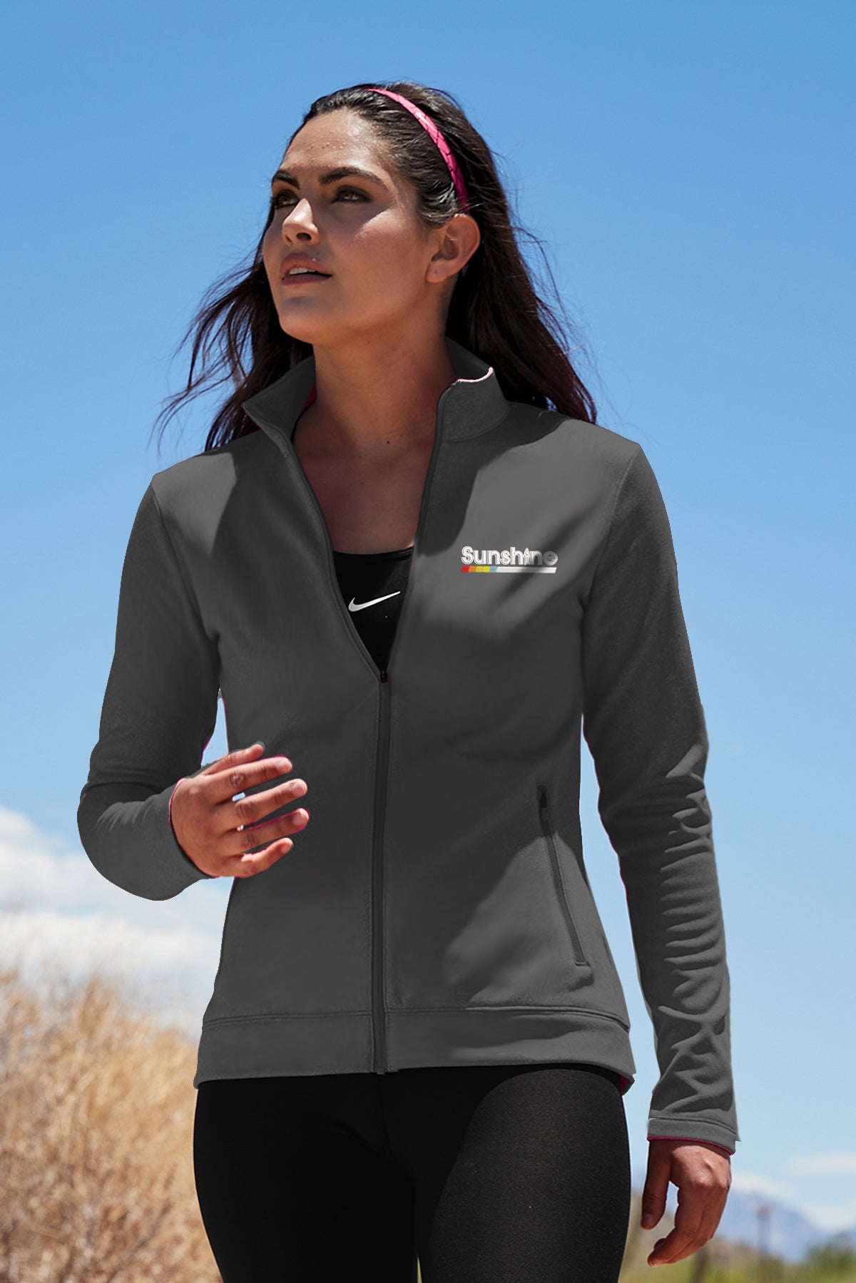Nike + SUNSHINE Therma-FIT Full-Zip Fitted Ladies Fleece Jacket