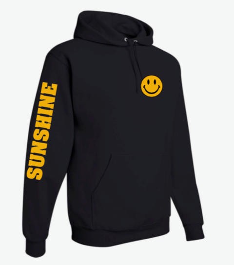 Sunshine Smiley Face Hoodie 2024