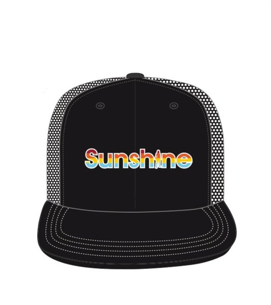 Black Sunshine Trucker Hat